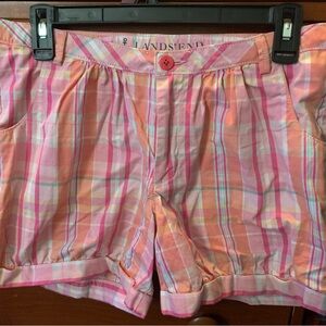 Lands' End Pink and Orange Shorts
